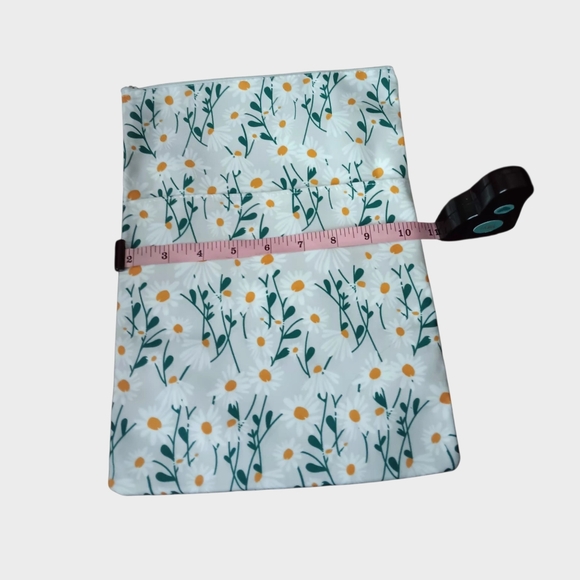 Blue Floral Book Sleeve - Picture 3 of 6